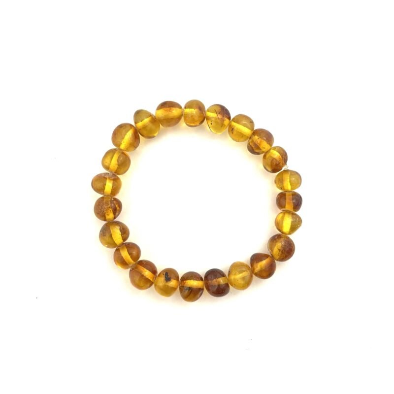 Polished Kids Baroque Beads Honey Color Bracelet