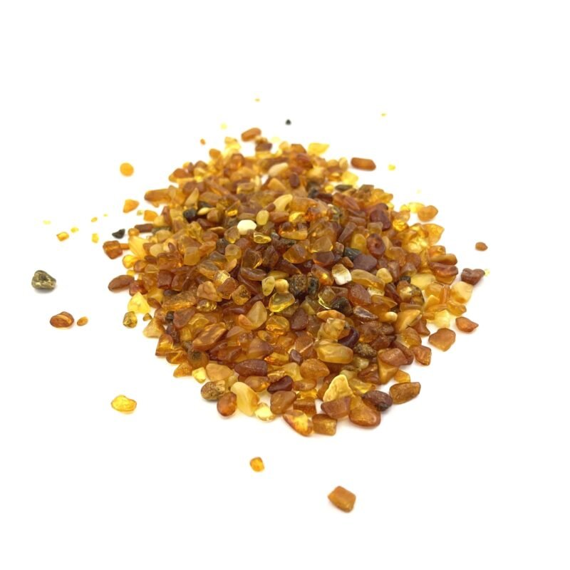 Įvairios Formos Natūralūs Gintaro Akmenukai, 4-8 mm, 1kg