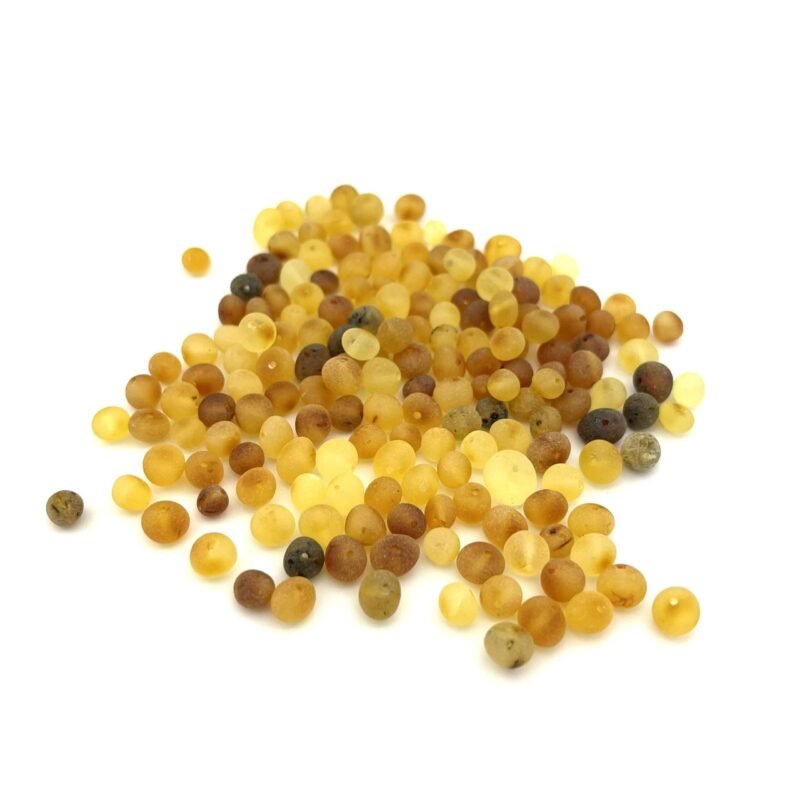 Gintarinių Baroko Karoliukų Rinkinys, 100 g