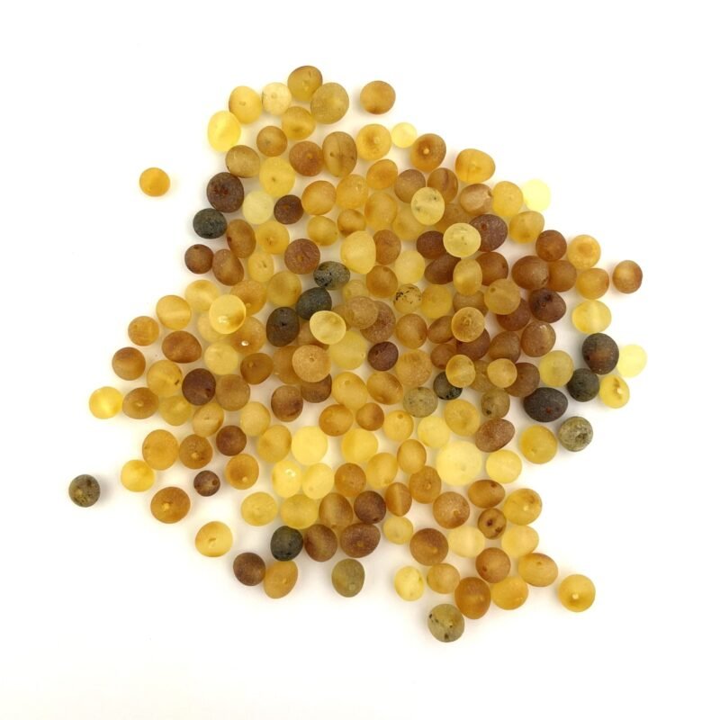 Gintarinių Baroko Karoliukų Rinkinys, 100 g - Image 2